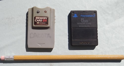 Two play station memory - station,
