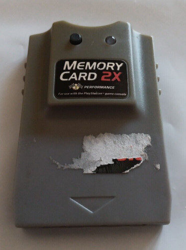 Sony playstation memory card - playstation,