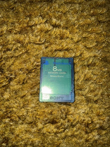Sony playstation 8mb memory - sony,