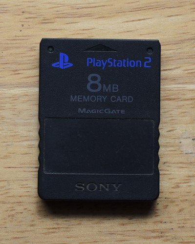 Sony playstation 8mb memory - sony, 2