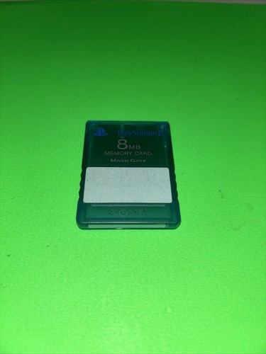 Sony playstation blue memory - sony,