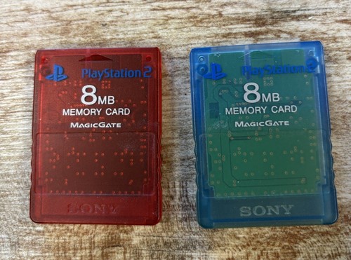 Playstation memory cards - playstation,
