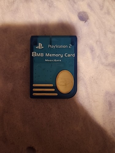 Playstation 8mb memory card - playstation,
