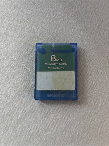 Sony playstation blue 8mb - playstation,